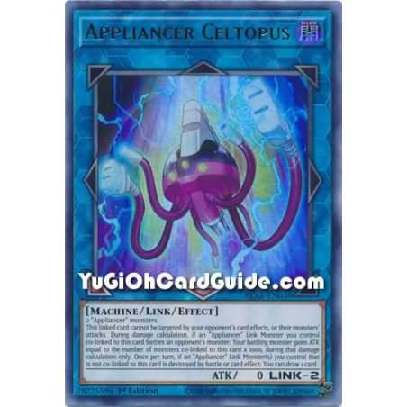 Appliancer Celtopus (Ultra Rare) – Battles of Legend Armageddon | Carta YUGIOH en México