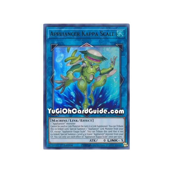 Appliancer Kappa Scale (Ultra Rare) – Battles of Legend Armageddon | Carta YUGIOH en México