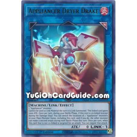 Appliancer Dryer Drake (Ultra Rare) – Battles of Legend Armageddon | Carta YUGIOH en México
