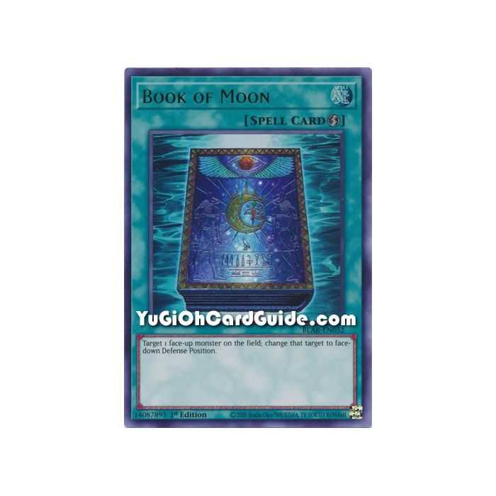 Book of Moon (Ultra Rare) – Battles of Legend Armageddon | Carta YUGIOH en México
