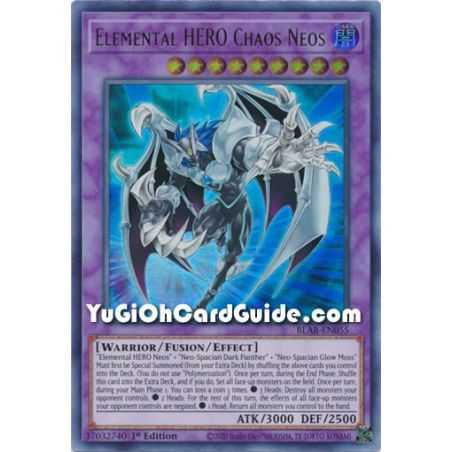 Elemental HERO Chaos Neos (Ultra Rare) – Battles of Legend Armageddon | Carta YUGIOH en México