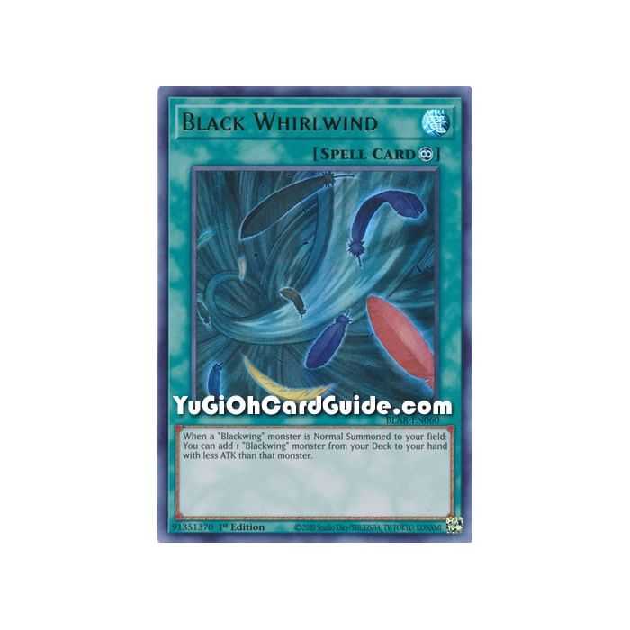 Black Whirlwind (Ultra Rare) – Battles of Legend Armageddon | Carta YUGIOH en México