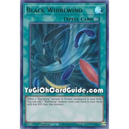 Black Whirlwind (Ultra Rare) – Battles of Legend Armageddon | Carta YUGIOH en México