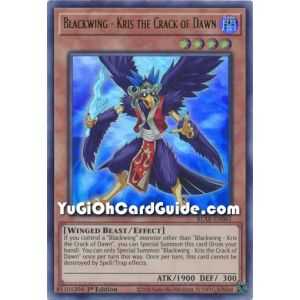 Blackwing - Kris the Crack of Dawn (Ultra Rare) – Battles of Legend Armageddon | Carta YUGIOH en México