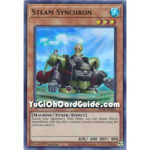 Steam Synchron (Ultra Rare) – Battles of Legend Armageddon | Carta YUGIOH en México