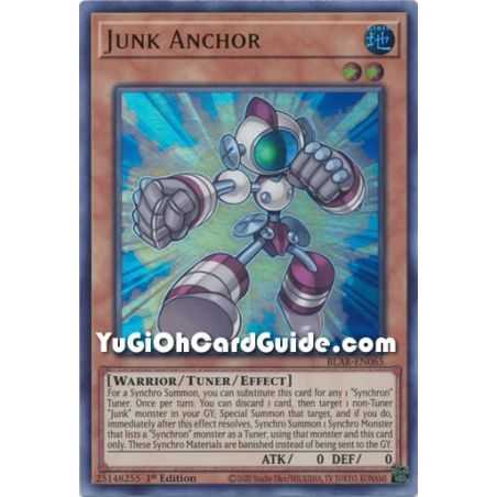 Junk Anchor (Ultra Rare) – Battles of Legend Armageddon | Carta YUGIOH en México