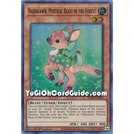 Valerifawn, Mystical Beast of the Forest (Ultra Rare) – Battles of Legend Armageddon | Carta YUGIOH en México