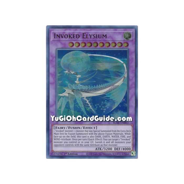 Invoked Elysium (Ultra Rare) – Battles of Legend Armageddon | Carta YUGIOH en México