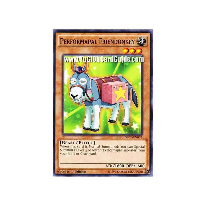 Performapal Friendonkey (Common) – Secrets of Eternity | Carta YUGIOH en México