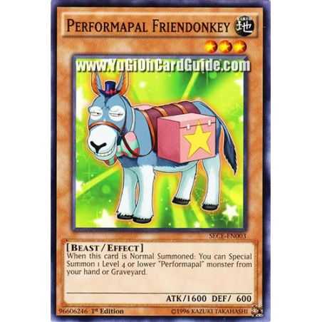 Performapal Friendonkey (Common) – Secrets of Eternity | Carta YUGIOH en México