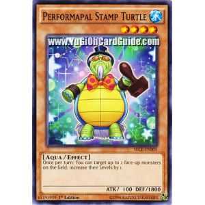 Performapal Stamp Turtle (Common) – Secrets of Eternity | Carta YUGIOH en México