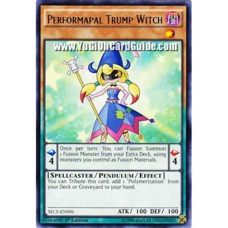 Performapal Trump Witch (Rare) – Secrets of Eternity | Carta YUGIOH en México