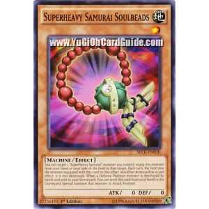 Superheavy Samurai Soulbeads (Common) – Secrets of Eternity | Carta YUGIOH en México