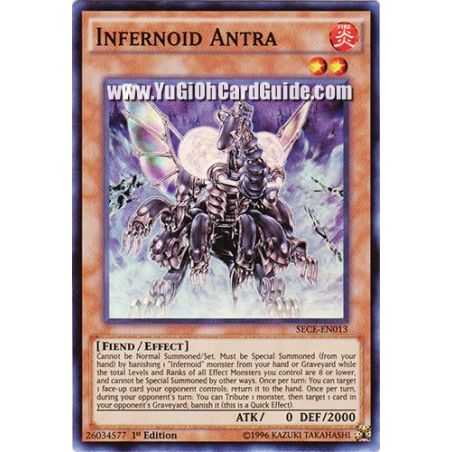 Infernoid Antra (Super Rare) – Secrets of Eternity | Carta YUGIOH en México