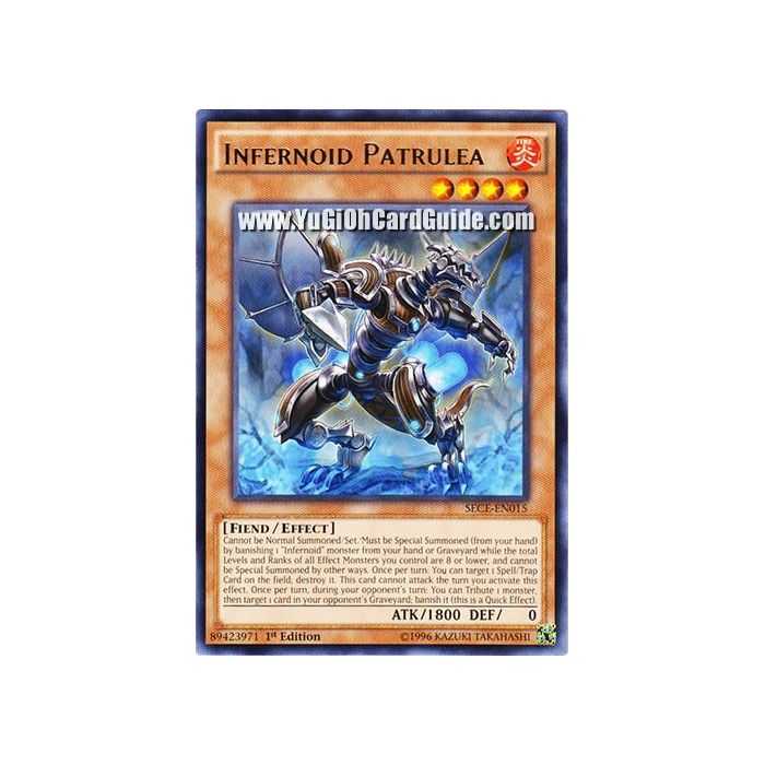 Infernoid Patrulea (Rare) – Secrets of Eternity | Carta YUGIOH en México