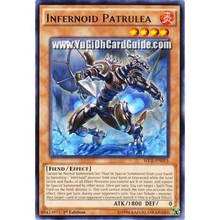 Infernoid Patrulea (Rare) – Secrets of Eternity | Carta YUGIOH en México