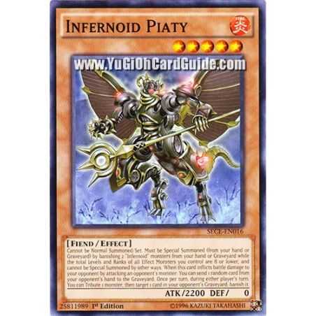 Infernoid Piaty (Common) – Secrets of Eternity | Carta YUGIOH en México