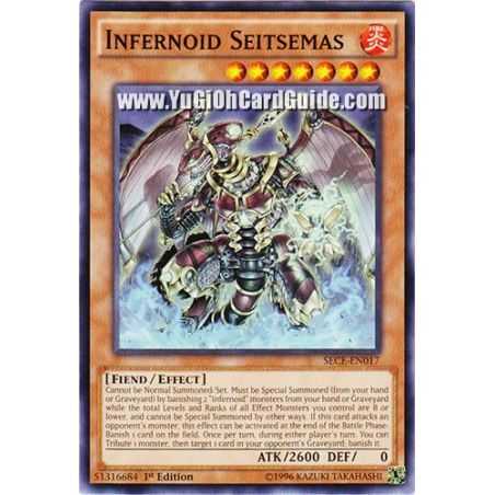 Infernoid Seitsemas (Common) – Secrets of Eternity | Carta YUGIOH en México