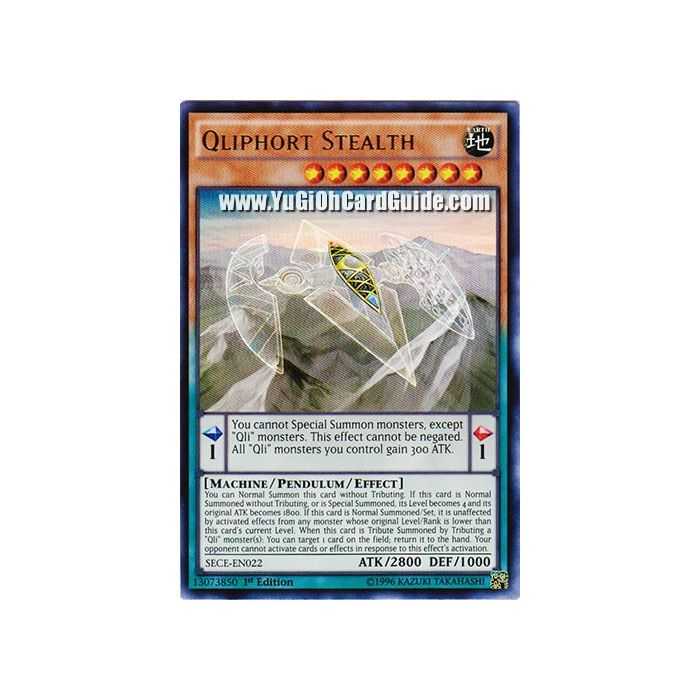 Qliphort Stealth (Ultra Rare) – Secrets of Eternity | Carta YUGIOH en México