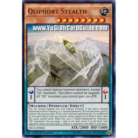 Qliphort Stealth (Ultra Rare) – Secrets of Eternity | Carta YUGIOH en México