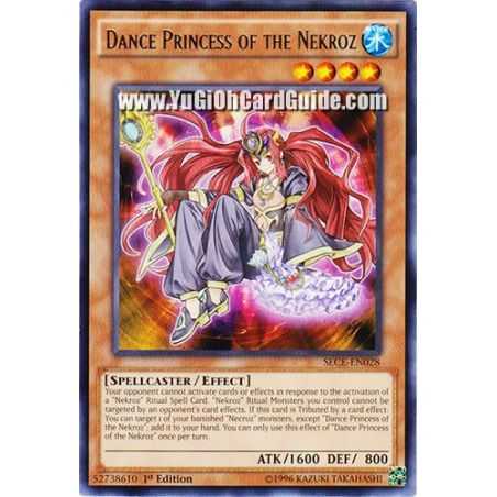 Dance Princess of the Nekroz (Rare) – Secrets of Eternity | Carta YUGIOH en México