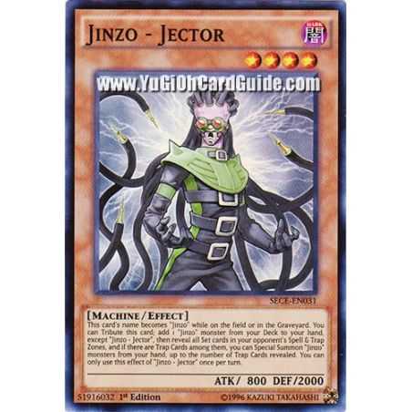 Jinzo - Jector (Super Rare) – Secrets of Eternity | Carta YUGIOH en México