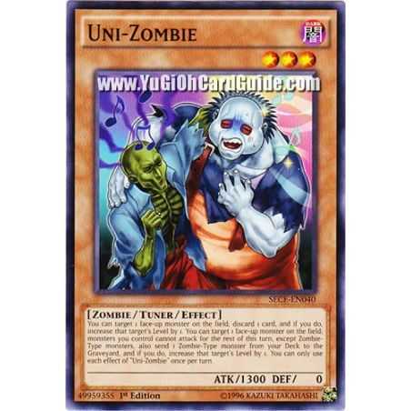 Uni-Zombie (Common) – Secrets of Eternity | Carta YUGIOH en México