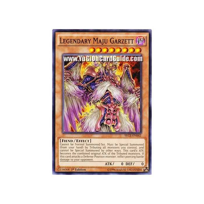 Legendary Maju Garzett (Common) – Secrets of Eternity | Carta YUGIOH en México