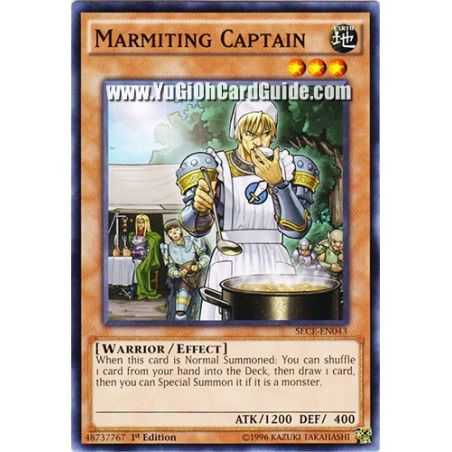 Marmiting Captain (Common) – Secrets of Eternity | Carta YUGIOH en México