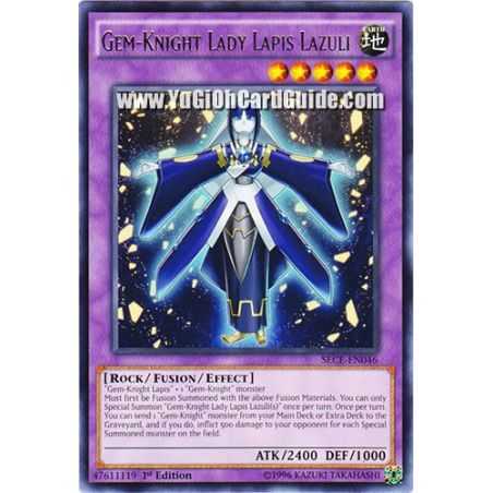 Gem - Knight Lady Lapis Lazuli (Rare) – Secrets of Eternity | Carta YUGIOH en México