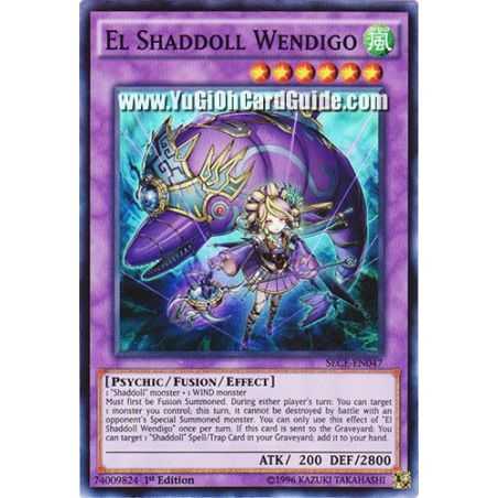 El Shaddoll Wendigo (Super Rare) – Secrets of Eternity | Carta YUGIOH en México