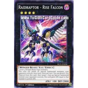 Raidraptor - Rise Falcon (Common) – Secrets of Eternity | Carta YUGIOH en México