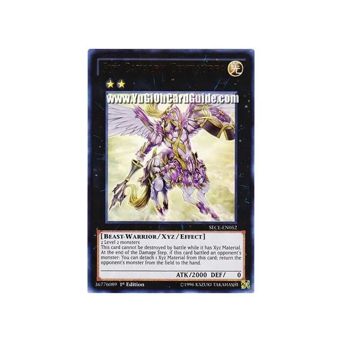 Sky Cavalry Centaurea (Ultra Rare) – Secrets of Eternity | Carta YUGIOH en México