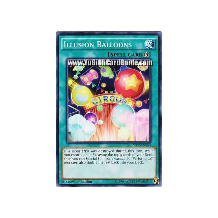 Illusion Balloons (Common) – Secrets of Eternity | Carta YUGIOH en México