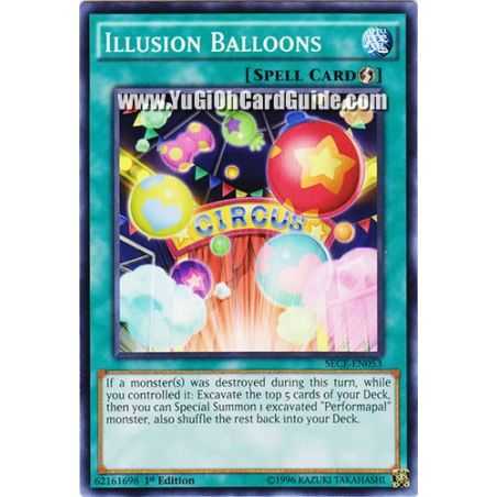 Illusion Balloons (Common) – Secrets of Eternity | Carta YUGIOH en México