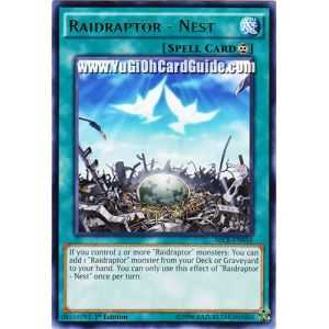 Raidraptor - Nest (Rare) – Secrets of Eternity | Carta YUGIOH en México