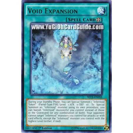 Void Expansion (Rare) – Secrets of Eternity | Carta YUGIOH en México