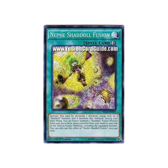 Nephe Shaddoll Fusion (Secret Rare) – Secrets of Eternity | Carta YUGIOH en México