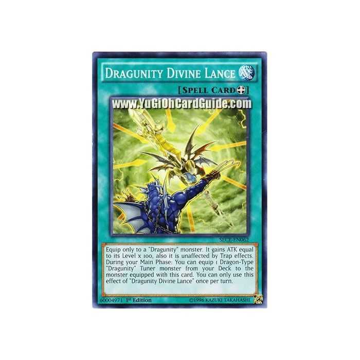 Dragunity Divine Lance (Common) – Secrets of Eternity | Carta YUGIOH en México