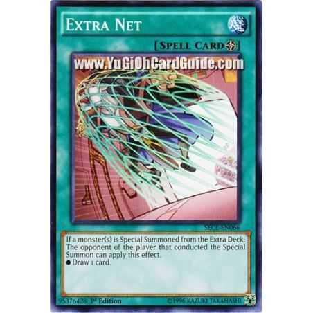 Extra Net (Common) – Secrets of Eternity | Carta YUGIOH en México