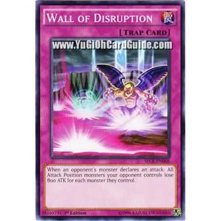 Wall of Disruption (Common) – Secrets of Eternity | Carta YUGIOH en México