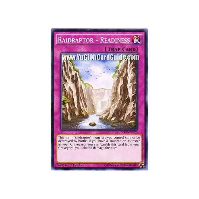 Raidraptor - Readiness (Common) – Secrets of Eternity | Carta YUGIOH en México