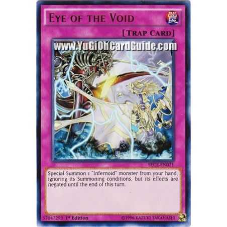 Eye of the Void (Ultra Rare) – Secrets of Eternity | Carta YUGIOH en México