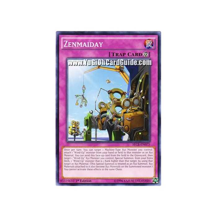 Zenmaiday (Common) – Secrets of Eternity | Carta YUGIOH en México