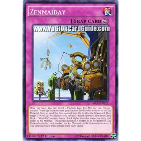 Zenmaiday (Common) – Secrets of Eternity | Carta YUGIOH en México