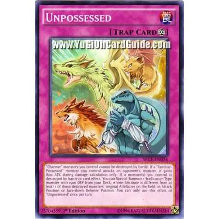 Unpossessed (Common) – Secrets of Eternity | Carta YUGIOH en México