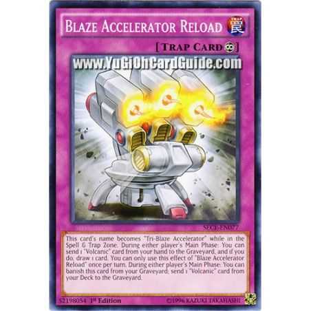 Blaze Accelerator Reload (Common) – Secrets of Eternity | Carta YUGIOH en México