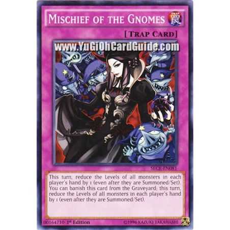 Mischief of the Gnomes (Common) – Secrets of Eternity | Carta YUGIOH en México
