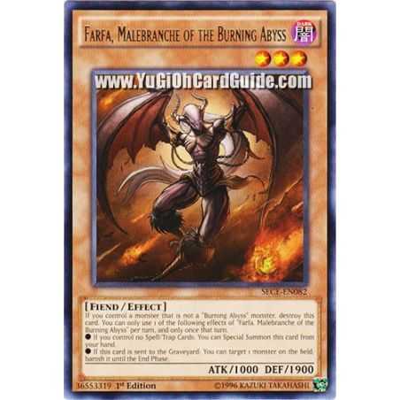 Farfa, Malebranche of the Burning Abyss (Rare) – Secrets of Eternity | Carta YUGIOH en México