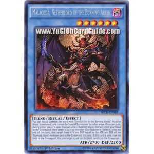 Malacoda, Netherlord of the Burning Abyss (Secret Rare) – Secrets of Eternity | Carta YUGIOH en México
